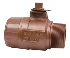Series S Ductile Iron Male x Female Threaded End Connection Floating Ball Valve